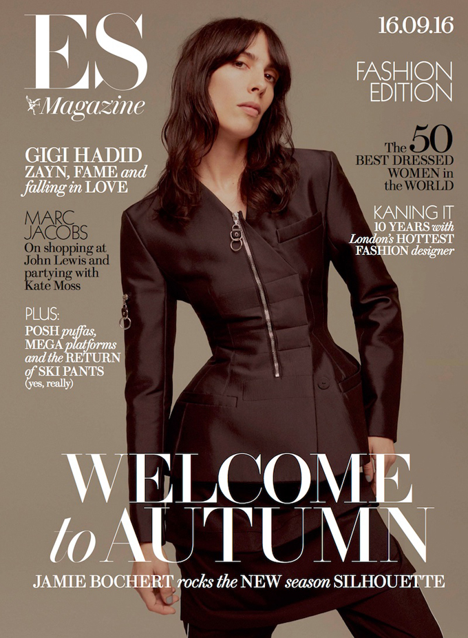Джейми Бочерт в Evening Standard Magazine
