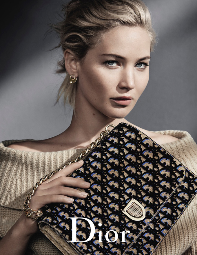 Дженнифер Лоуренс в рекламе Dior