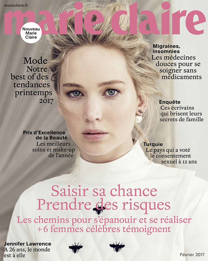 Дженнифер Лоуренс в Marie Claire