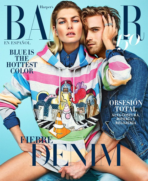 Джессика Харт и RJ King в Harper’s Bazaar