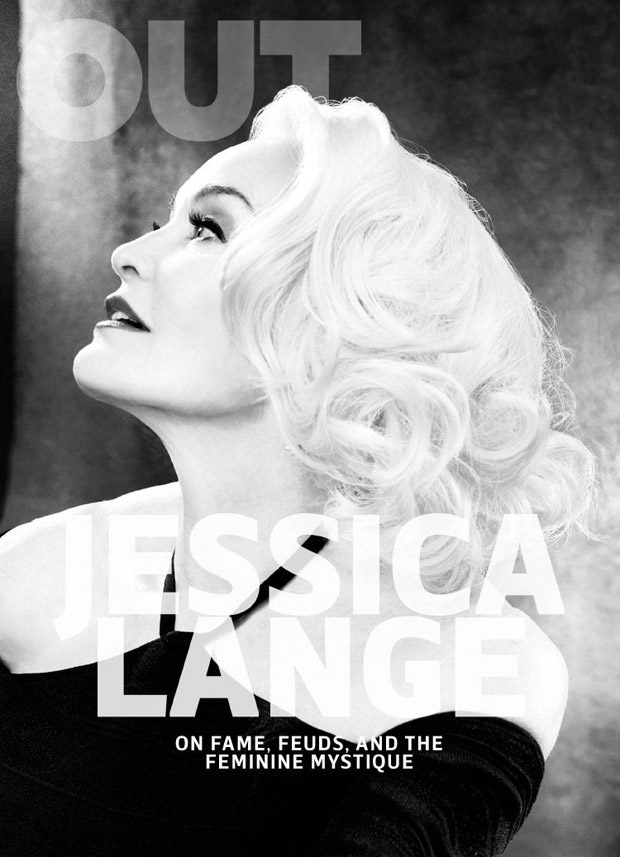 Джессика Лэнг в Out Magazine