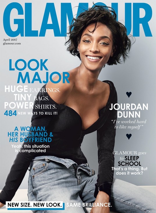 Джордан Данн в Glamour UK
