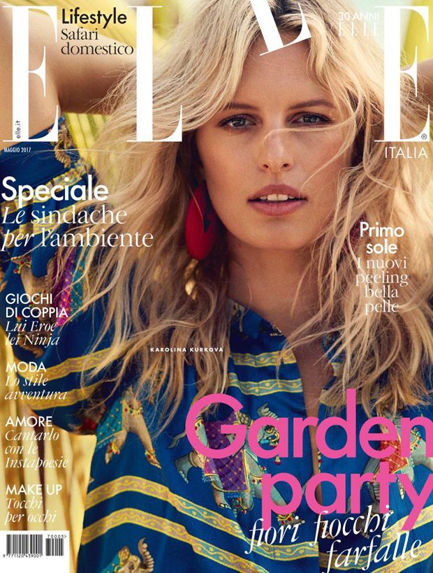 Каролина Куркова в Elle Italia