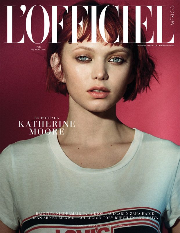 Кэтрин Мур на обложке L’Officiel