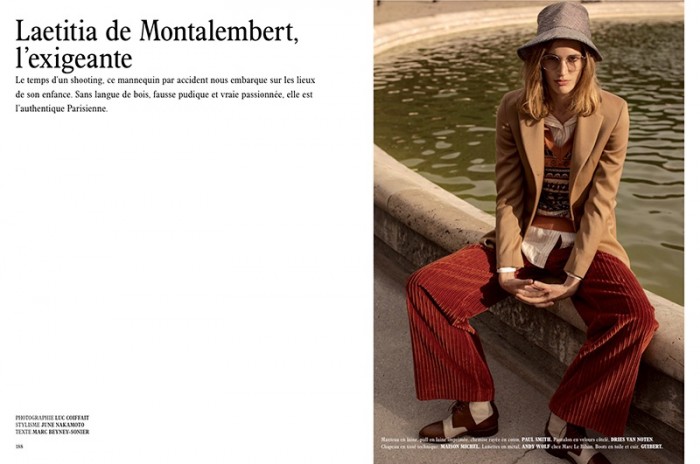Летиция де Монталемберт в L’Officiel Paris