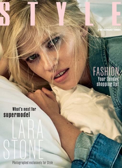 Лара Стоун в Sunday Times Style