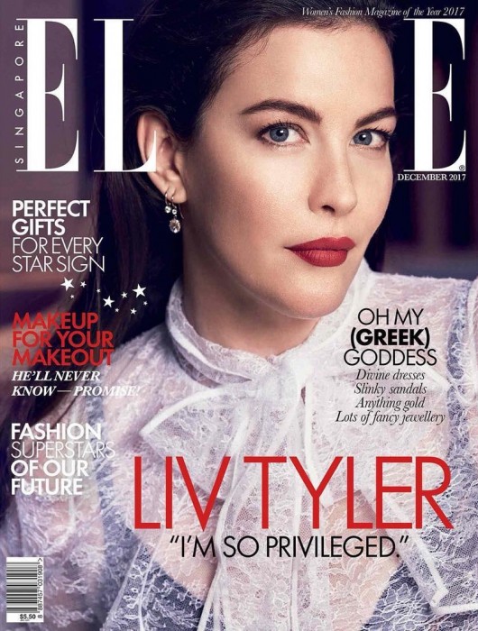 Лив Тайлер в ELLE Singapore