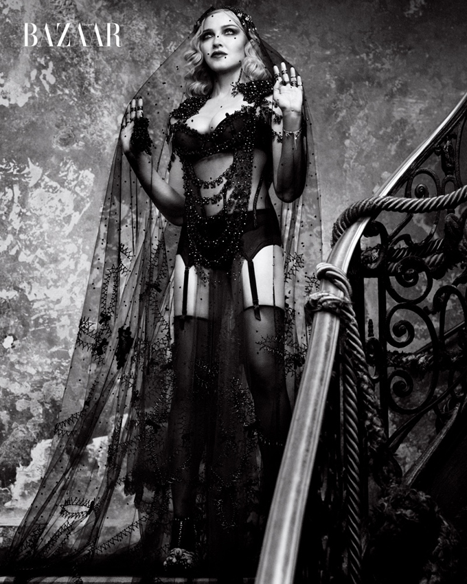 Мадонна в Harper’s Bazaar US