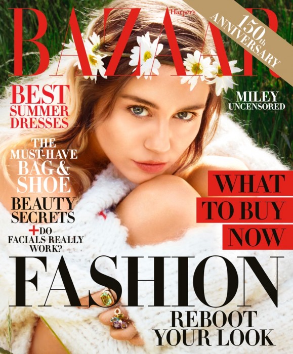 Майли Сайрус в Harper’s Bazaar US