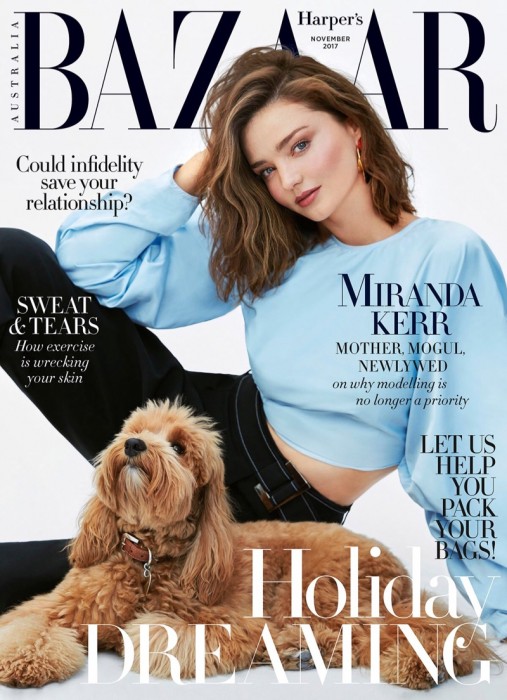 Миранда Керр в Harper’s Bazaar Australia