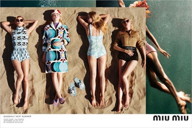 Рекламная кампания Miu Miu весна 2017