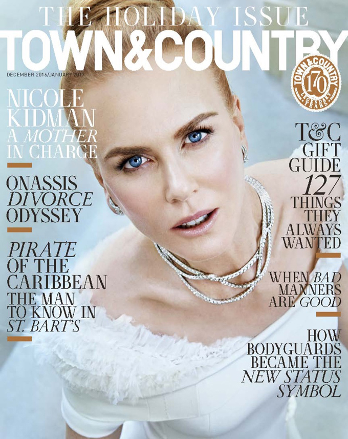 Николь Кидман в Town & Country Magazine