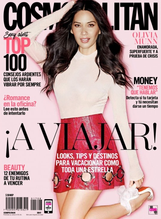 Оливия Манн для мексиканского Cosmopolitan