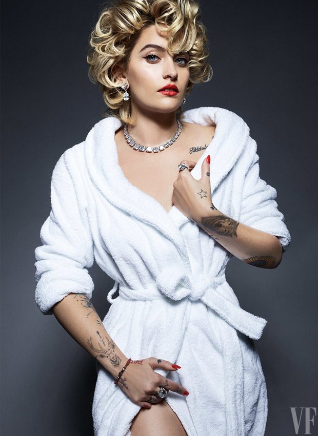 Пэрис Джексон в Vanity Fair
