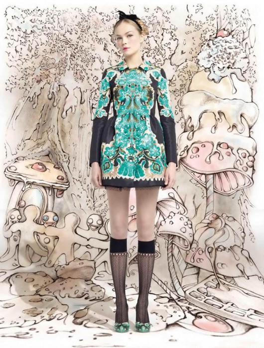 Лукбук RED Valentino осень-зима 2013