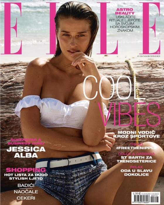 Региза Кристенсен в ELLE Croatia