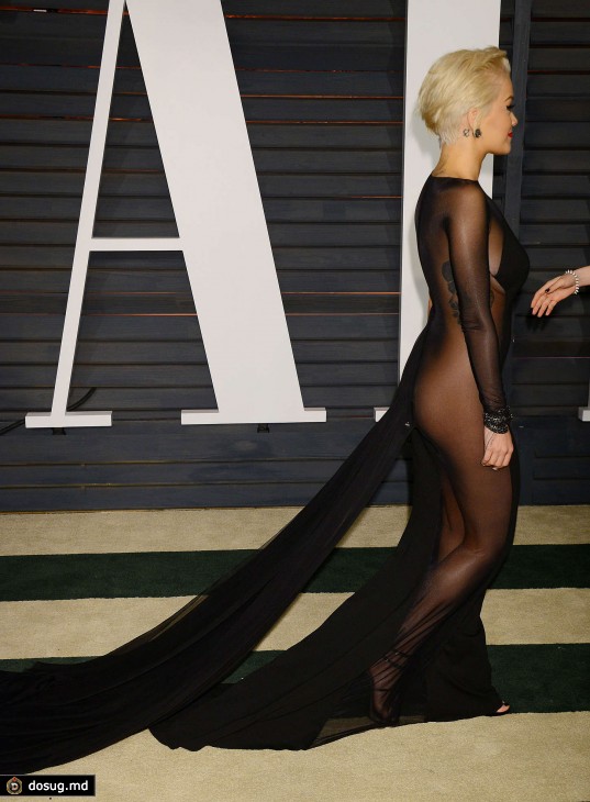 Рита Ора vs. Ирина Шейк на Vanity Fair Oscar Party 2015