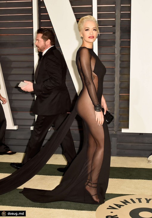 Рита Ора vs. Ирина Шейк на Vanity Fair Oscar Party 2015