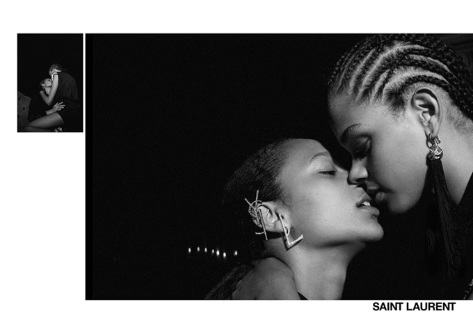 Рекламная кампания Saint Laurent весна-лето 2017