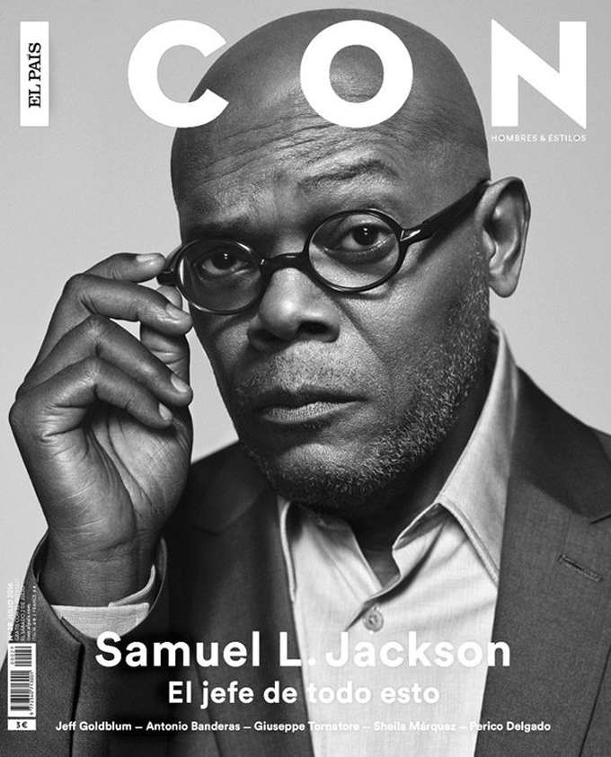 Сэмюэль Л Джексон для El Pais Icon Magazine