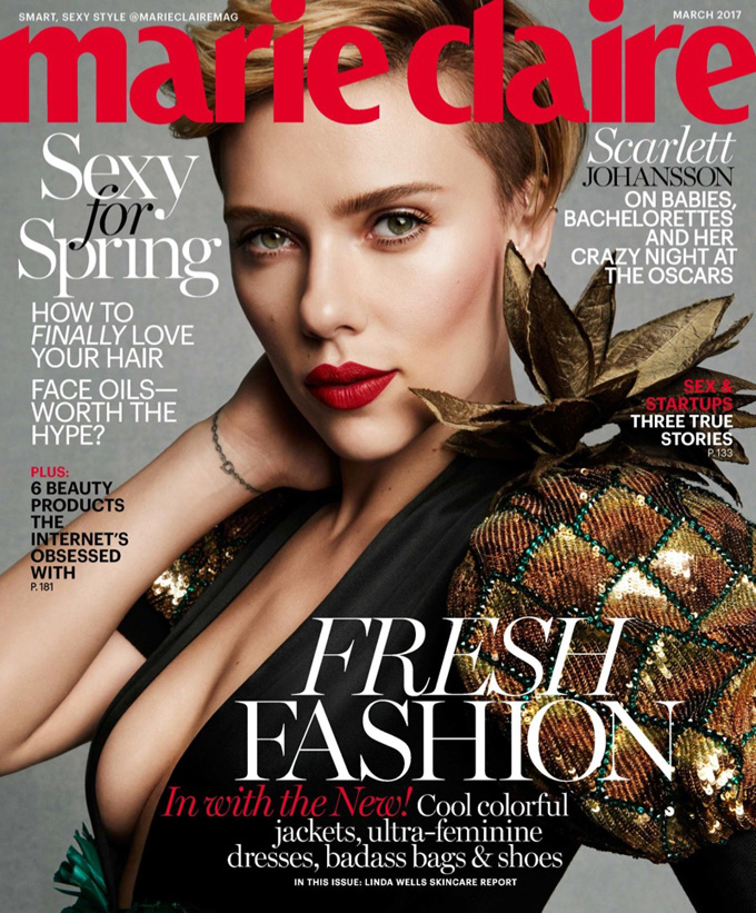 Скарлетт Йоханссон в Marie Claire