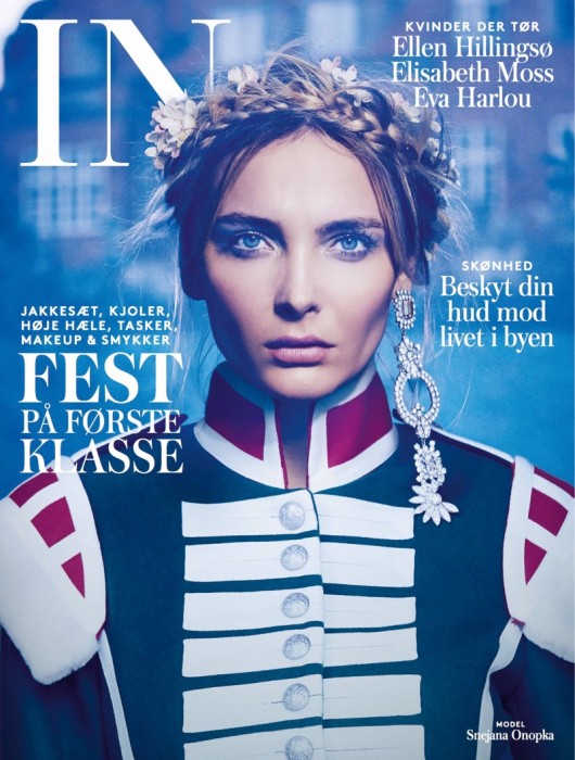 Снежана Онопка в датском IN Magazine