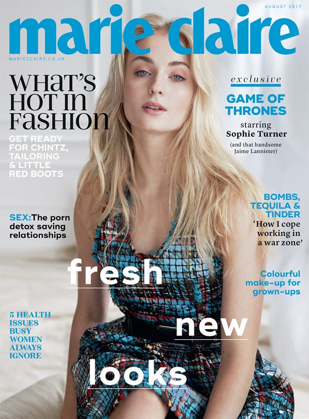 Софи Тернер в Marie Claire UK