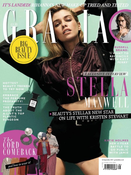 Стелла Максвелл в Grazia UK