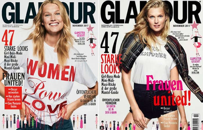 Тони Гаррн в Glamour Germany