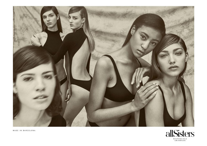 Модели в рекламной кампании allSisters