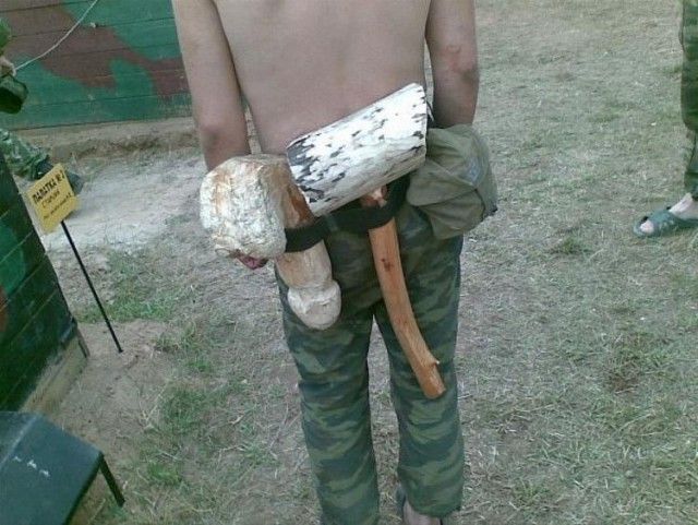 Служба в армии не обходится без колоритного солдатского юмора