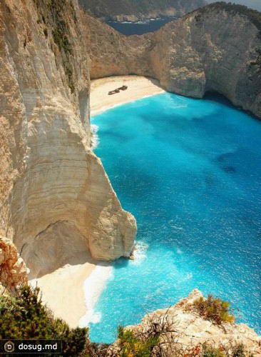 Бухта Навайо (Navagio Beach) - самая красива бухта Греции