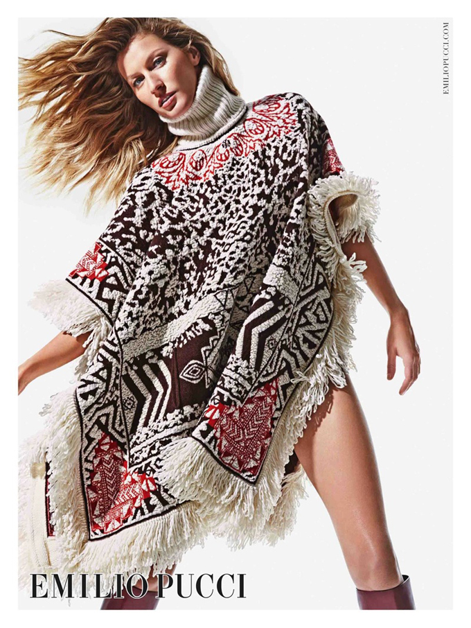 Жизель Бундхен в рекламе Emilio Pucci