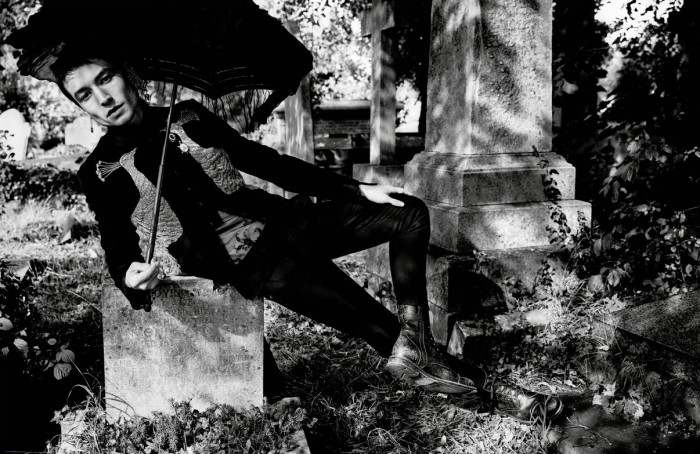 Эзра Миллер в Interview magazine