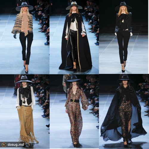 Paris fashion week: Saint Laurent весна-лето 2013