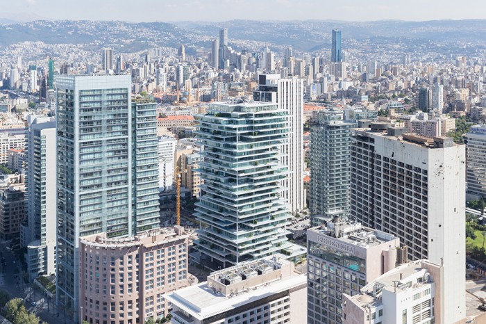 Слоеное жилое здание в Ливане от Herzog & de Meuron