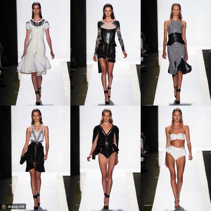 Неделя моды в Нью Йорке: Herve Leger by Max Azria весна 2014