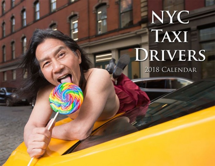 Календарь от горячих таксистов Нью-Йорка на 2018 год