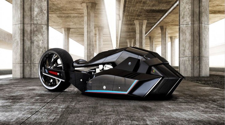 Концепт байка BMW для Бэтмена