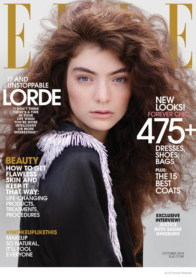 Lorde в Elle US