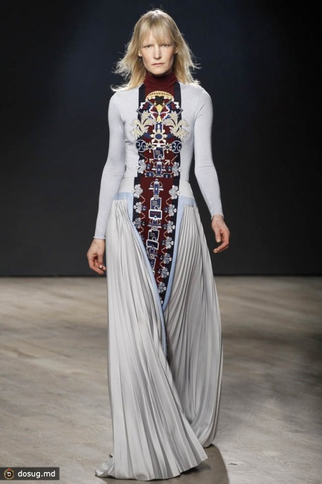 Неделя моды в Лондоне: Mary Katrantzou осень-зима 2014