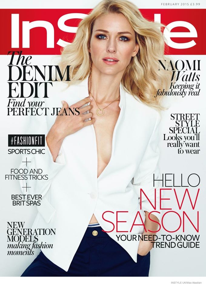 Наоми Уоттс в InStyle UK