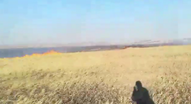 Пожар в Забайкалье