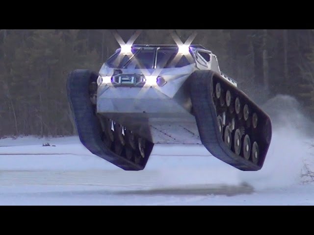 Необычные зимние транспортные средства