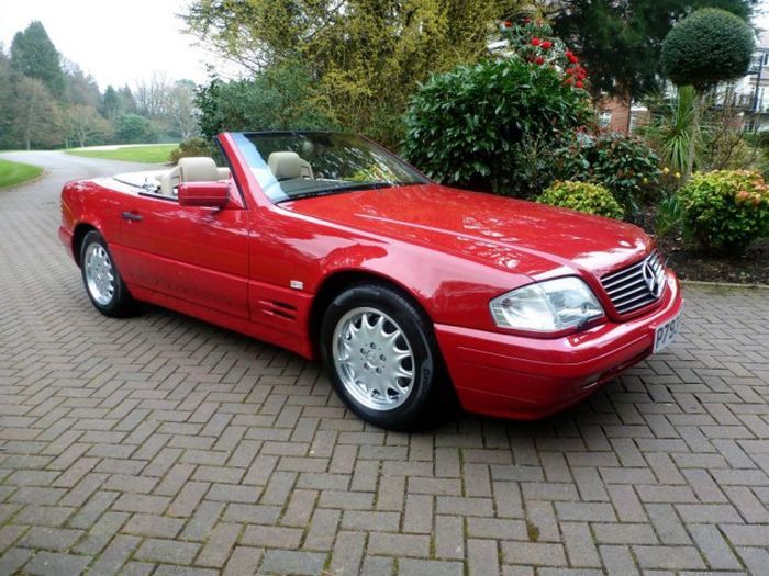 Новенький Mercedes-Benz 1996 года, 20 лет простоявший в гараже