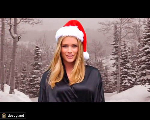 Рождественское поздравление Victoria`s Secret