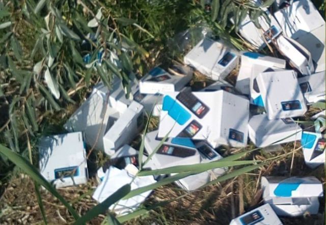 Под Ростовом-на-Дону найдена гора коробок от украденных мобильников