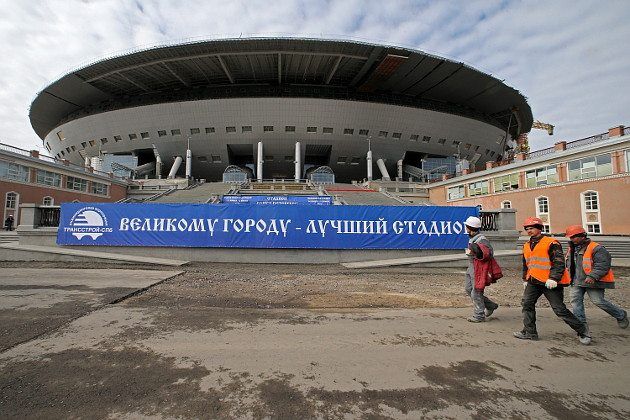 Результаты кипучей деятельности строителей "Зенит-Арены"